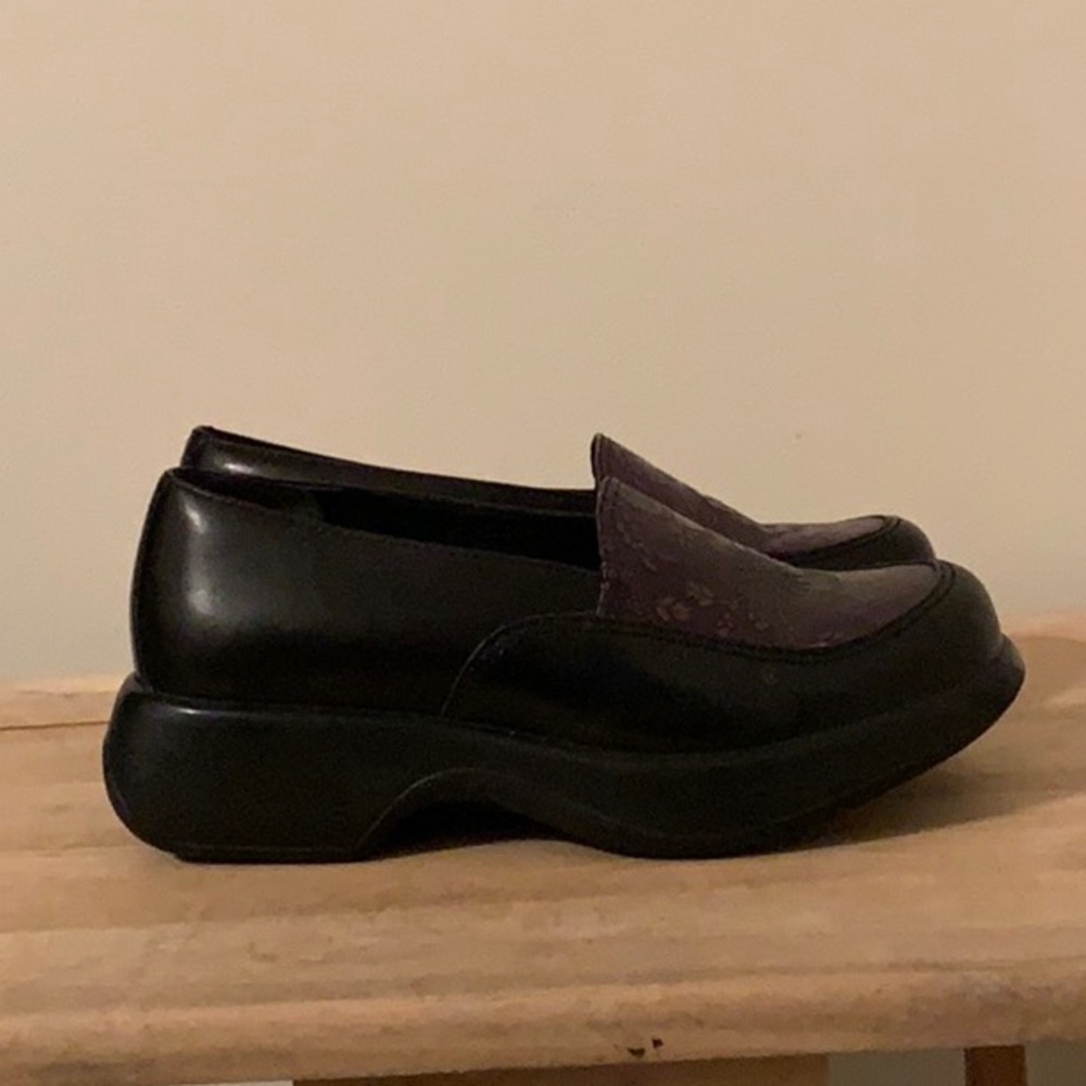 Dansko Clogs w Metallic Floral Designs Size Eu 38